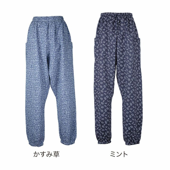 起毛リネンの短めもんぺ　ダスティーピンク wafu 】 linen clothing