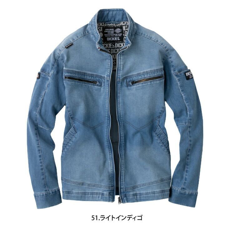 ディッキーズ デニム ジャケット Dickies D-2900 ストレッチ